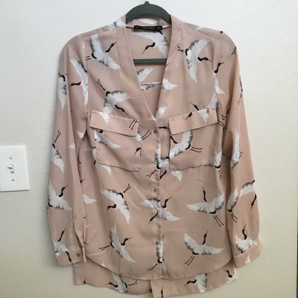 Zara Crane Top